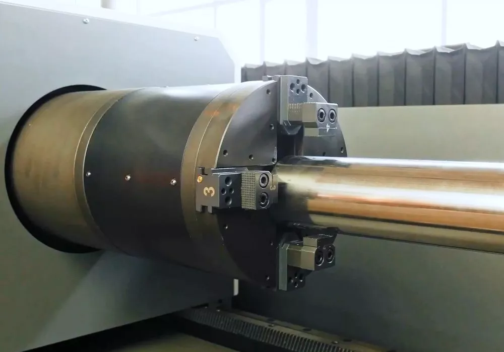 FL-6000R-10000-D350-IPG Лазерный станок с ЧПУ для резки труб